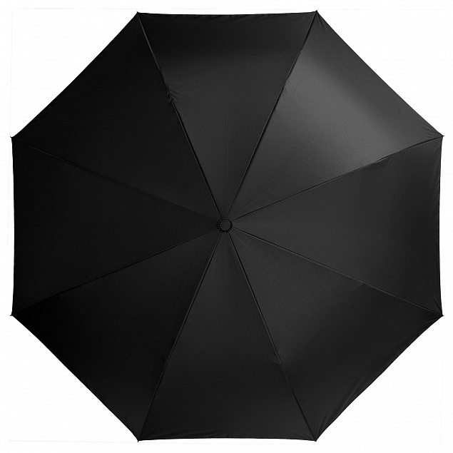 Зонт наоборот Unit Style, трость, черный с логотипом в Москве заказать по выгодной цене в кибермаркете AvroraStore