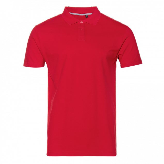 Рубашка поло StanPoloBlank Красный с логотипом в Москве заказать по выгодной цене в кибермаркете AvroraStore