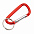 Карабин ZOKО, красный, алюминий с логотипом в Москве заказать по выгодной цене в кибермаркете AvroraStore