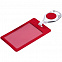 Чехол для пропуска с ретрактором Dorset, красный с логотипом в Москве заказать по выгодной цене в кибермаркете AvroraStore