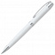 Ручка шариковая Razzo Chrome, белая с логотипом в Москве заказать по выгодной цене в кибермаркете AvroraStore