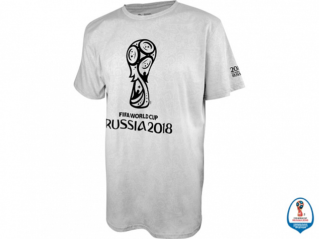 Футболка мужская 2018 FIFA World Cup Russia™ с логотипом в Москве заказать по выгодной цене в кибермаркете AvroraStore