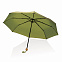 Автоматический зонт Impact из RPET AWARE™ с бамбуковой рукояткой, d94 см с логотипом в Москве заказать по выгодной цене в кибермаркете AvroraStore