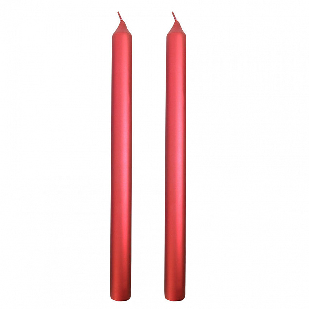 Свечи подарочные "ВЕЧЕР", 2 шт с логотипом  заказать по выгодной цене в кибермаркете AvroraStore