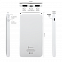 Внешний аккумулятор Bplanner Power 1 ST, софт-тач, 5000 mAh (белый) с логотипом в Москве заказать по выгодной цене в кибермаркете AvroraStore