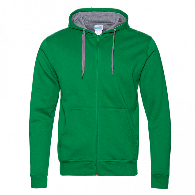 Толстовка мужская 17 Зелёный с логотипом в Москве заказать по выгодной цене в кибермаркете AvroraStore
