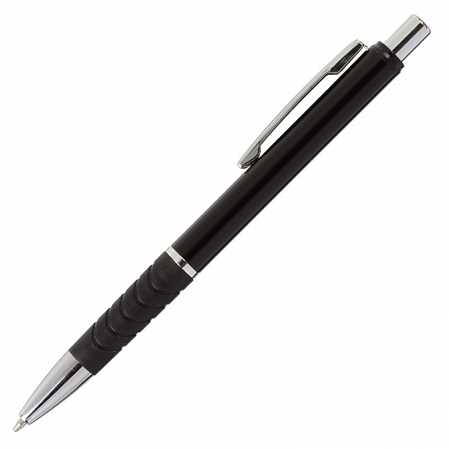 Шариковая ручка Andante, черная с логотипом в Москве заказать по выгодной цене в кибермаркете AvroraStore