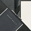 Папка Gear с блокнотом А4, черная с синим с логотипом в Москве заказать по выгодной цене в кибермаркете AvroraStore