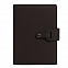 Ежедневник-портфолио Passage, коричневый, эко-кожа, недатированный кремовый блок, подарочная коробка с логотипом в Москве заказать по выгодной цене в кибермаркете AvroraStore