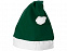 Новогодняя шапка, зеленый/белый с логотипом в Москве заказать по выгодной цене в кибермаркете AvroraStore