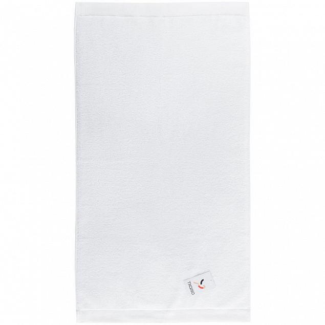 Полотенце Essential, среднее, белое с логотипом в Москве заказать по выгодной цене в кибермаркете AvroraStore