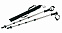 Палки для ходьбы FIT AND FUN, черный, серебристый с логотипом в Москве заказать по выгодной цене в кибермаркете AvroraStore