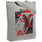 Холщовая сумка «Преодолень», серая с логотипом в Москве заказать по выгодной цене в кибермаркете AvroraStore