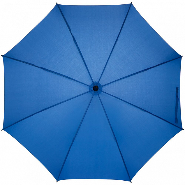 Зонт-трость Undercolor с цветными спицами, голубой с логотипом в Москве заказать по выгодной цене в кибермаркете AvroraStore