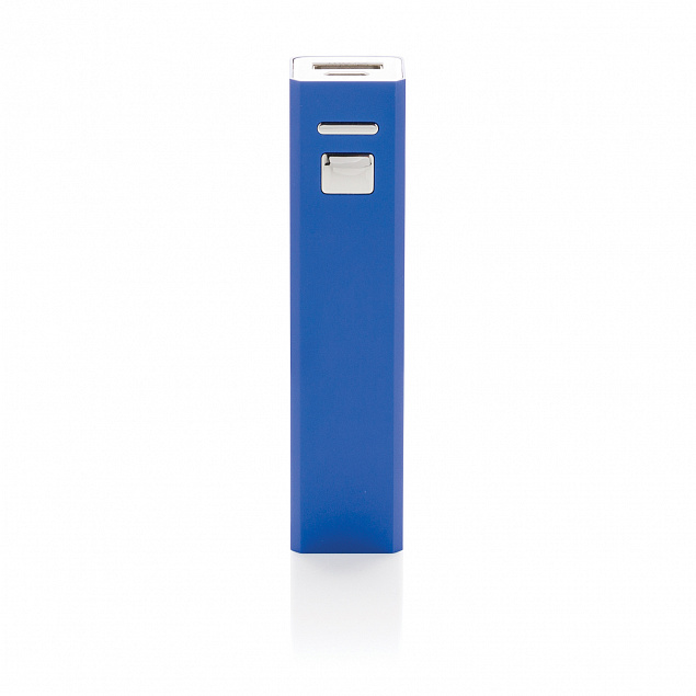 Универсальное зарядное устройство 2200 mAh, темно-синий с логотипом в Москве заказать по выгодной цене в кибермаркете AvroraStore