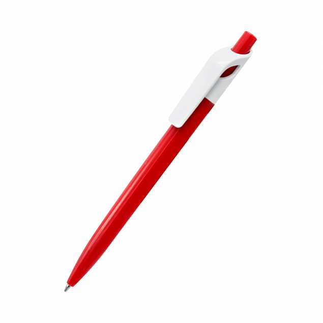 Ручка шариковая Bremen - Красный PP с логотипом в Москве заказать по выгодной цене в кибермаркете AvroraStore