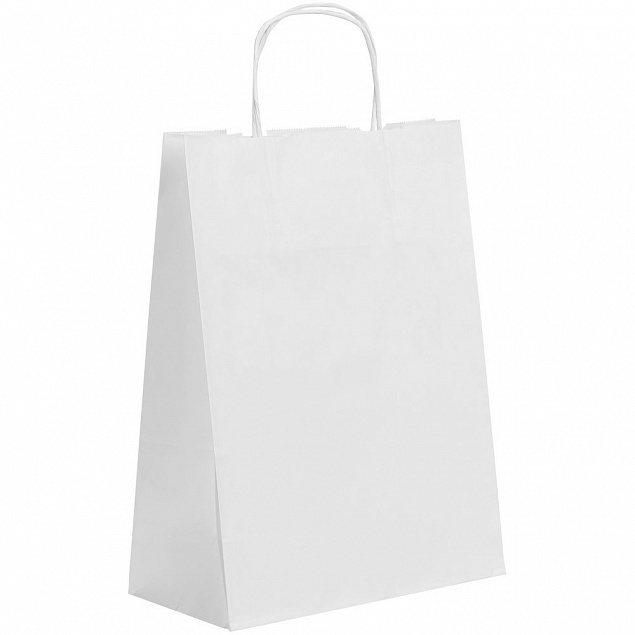 Пакет бумажный Willy, малый, белый с логотипом в Москве заказать по выгодной цене в кибермаркете AvroraStore