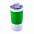 Термокружка вакуумная 'Funny" белая, зеленая, силикон с логотипом в Москве заказать по выгодной цене в кибермаркете AvroraStore