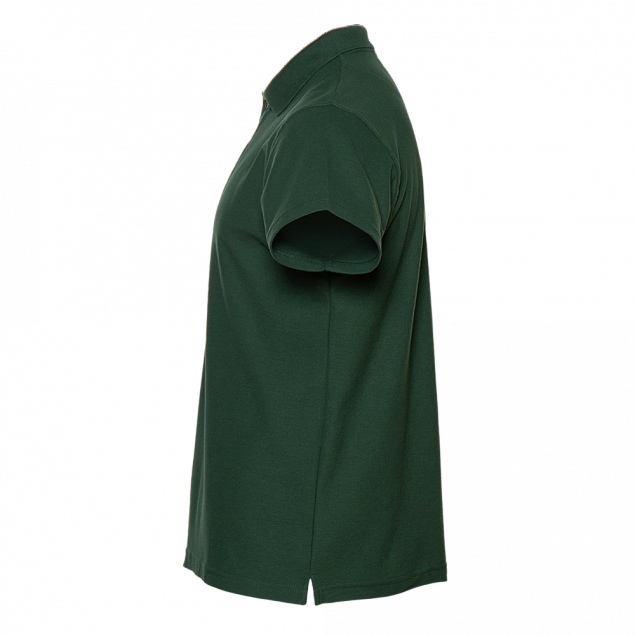 Рубашка поло мужская STAN хлопок/полиэстер 185, 104 Тёмно-зелёный с логотипом в Москве заказать по выгодной цене в кибермаркете AvroraStore