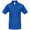 Рубашка поло Heavymill ярко-синяя с логотипом в Москве заказать по выгодной цене в кибермаркете AvroraStore