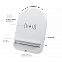 Беспроводное зарядное устройство Flatty (белый) с логотипом в Москве заказать по выгодной цене в кибермаркете AvroraStore