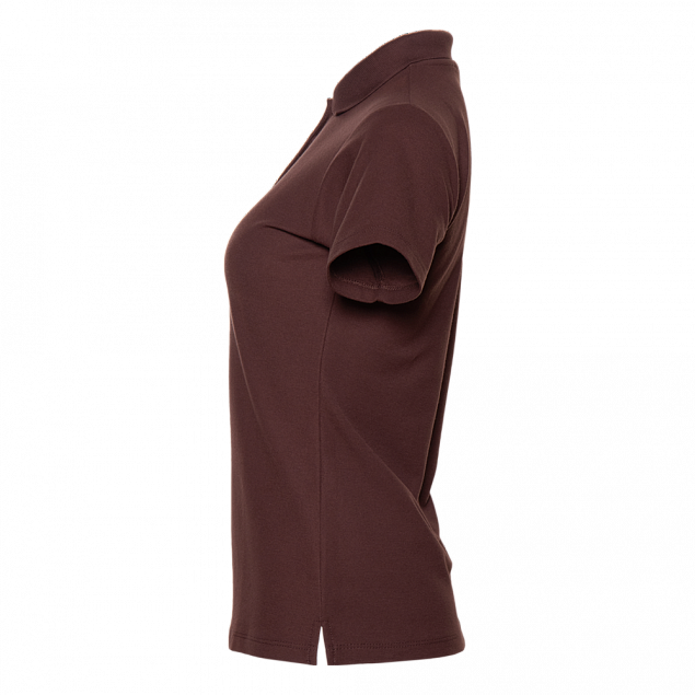Рубашка поло Рубашка женская 04WL Тёмно-Шоколадный с логотипом в Москве заказать по выгодной цене в кибермаркете AvroraStore