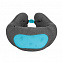 Дорожная подушка Norwick, серая с голубым с логотипом в Москве заказать по выгодной цене в кибермаркете AvroraStore