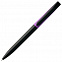 Ручка шариковая Pin Special, черно-фиолетовая с логотипом в Москве заказать по выгодной цене в кибермаркете AvroraStore