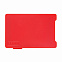 Держатель RFID для пяти карт, красный с логотипом в Москве заказать по выгодной цене в кибермаркете AvroraStore