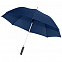 Зонт-трость Alu Golf AC, темно-синий с логотипом в Москве заказать по выгодной цене в кибермаркете AvroraStore