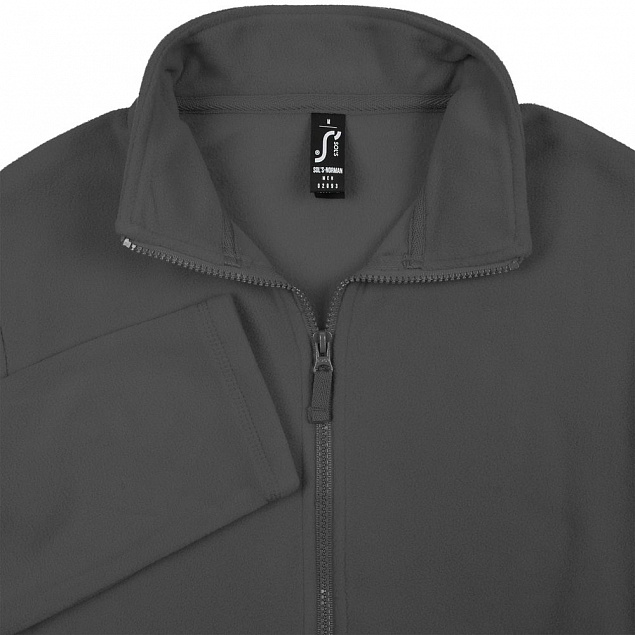 Куртка мужская Norman, серая с логотипом в Москве заказать по выгодной цене в кибермаркете AvroraStore