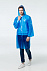 Дождевик-плащ BrightWay, синий с логотипом в Москве заказать по выгодной цене в кибермаркете AvroraStore