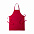 Фартук KONNER, красный, 20% хлопок, 80% полиэстер с логотипом в Москве заказать по выгодной цене в кибермаркете AvroraStore