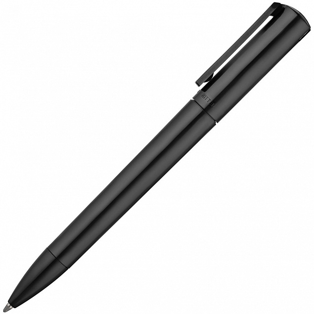 Ручка шариковая Split Neon, черная с логотипом в Москве заказать по выгодной цене в кибермаркете AvroraStore
