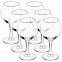 Набор бокалов для вина «Французский ресторанчик» с логотипом в Москве заказать по выгодной цене в кибермаркете AvroraStore