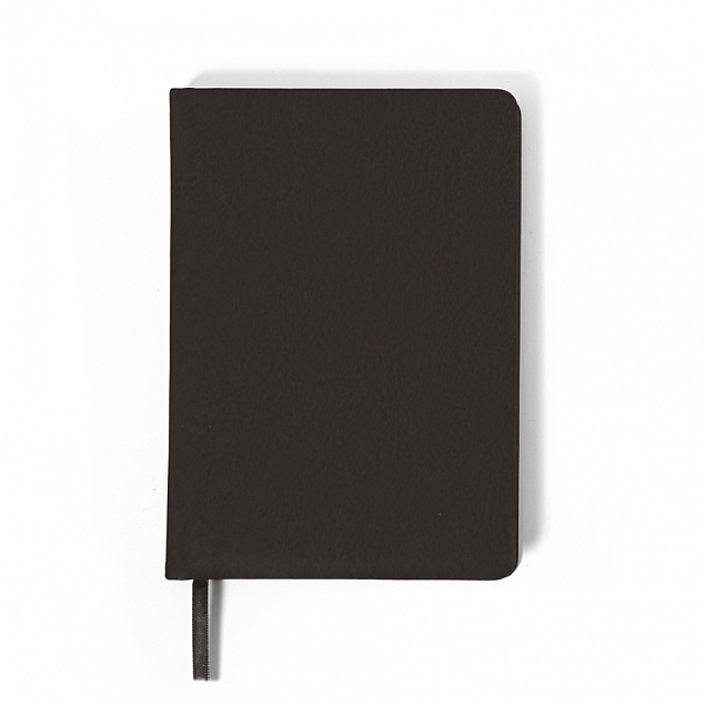 Ежедневник недатированный Duncan, А5,  темно-коричневый, белый блок с логотипом в Москве заказать по выгодной цене в кибермаркете AvroraStore