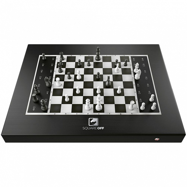 Умные шахматы Square Off Black Edition с логотипом в Москве заказать по выгодной цене в кибермаркете AvroraStore