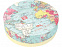 Набор тарелок «Карта мира» с логотипом в Москве заказать по выгодной цене в кибермаркете AvroraStore