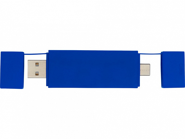 Двойной USB 2.0-хаб «Mulan» с логотипом в Москве заказать по выгодной цене в кибермаркете AvroraStore