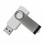 USB flash-карта "Dot" (8Гб), белый, 5,8х2х1,1см,пластик металл с логотипом в Москве заказать по выгодной цене в кибермаркете AvroraStore
