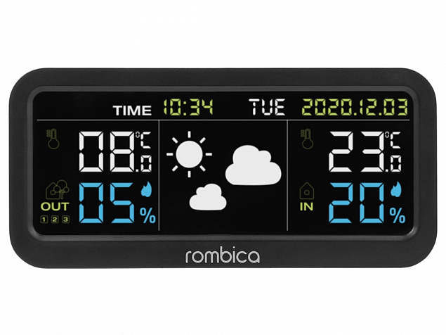 Метеостанция Rombica BoxCast 1 WTS с логотипом в Москве заказать по выгодной цене в кибермаркете AvroraStore