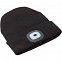 Зимняя шапка с подсветкой,черный с логотипом в Москве заказать по выгодной цене в кибермаркете AvroraStore