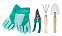 Набор садовых инструментов в фартуке с логотипом  заказать по выгодной цене в кибермаркете AvroraStore
