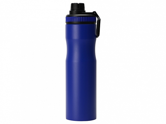 Бутылка для воды Supply Waterline, нерж сталь, 850 мл, синий с логотипом в Москве заказать по выгодной цене в кибермаркете AvroraStore