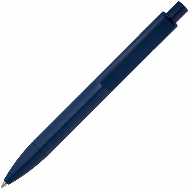 Ручка шариковая Prodir DS4 PMM-P, темно-синяя с логотипом в Москве заказать по выгодной цене в кибермаркете AvroraStore