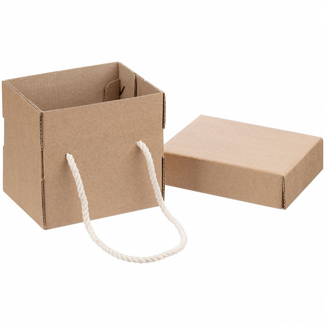 Коробка для кружки Kitbag, с длинными ручками с логотипом в Москве заказать по выгодной цене в кибермаркете AvroraStore