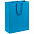 Пакет бумажный Porta XL, голубой с логотипом в Москве заказать по выгодной цене в кибермаркете AvroraStore