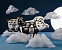 Игрушка «Свинка, витающая в облаках», черная с логотипом в Москве заказать по выгодной цене в кибермаркете AvroraStore