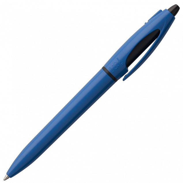 Ручка шариковая S! (Си), ярко-синяя с логотипом в Москве заказать по выгодной цене в кибермаркете AvroraStore