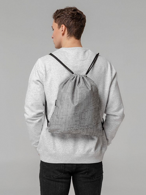 Рюкзак-мешок Hard Work с логотипом  заказать по выгодной цене в кибермаркете AvroraStore